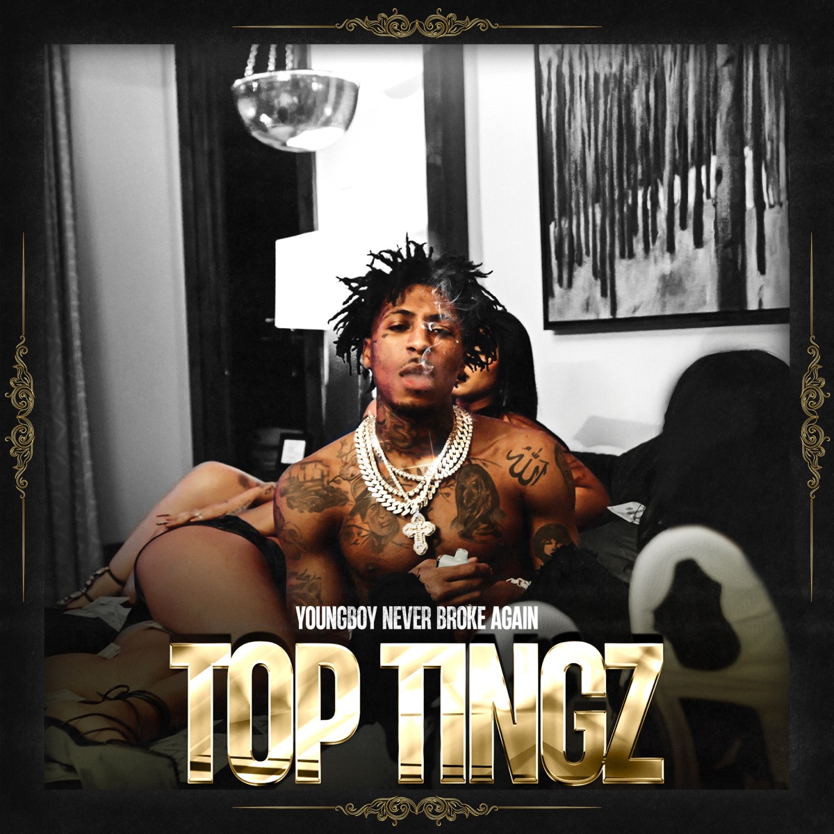 Top Tingz - Single by YoungBoy Never Broke Again album cover artwork