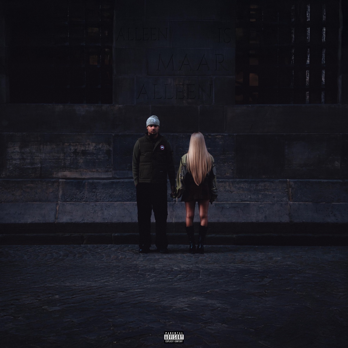 Alleen Is Maar Alleen (feat. Cristian D) - Single by Lusho album cover