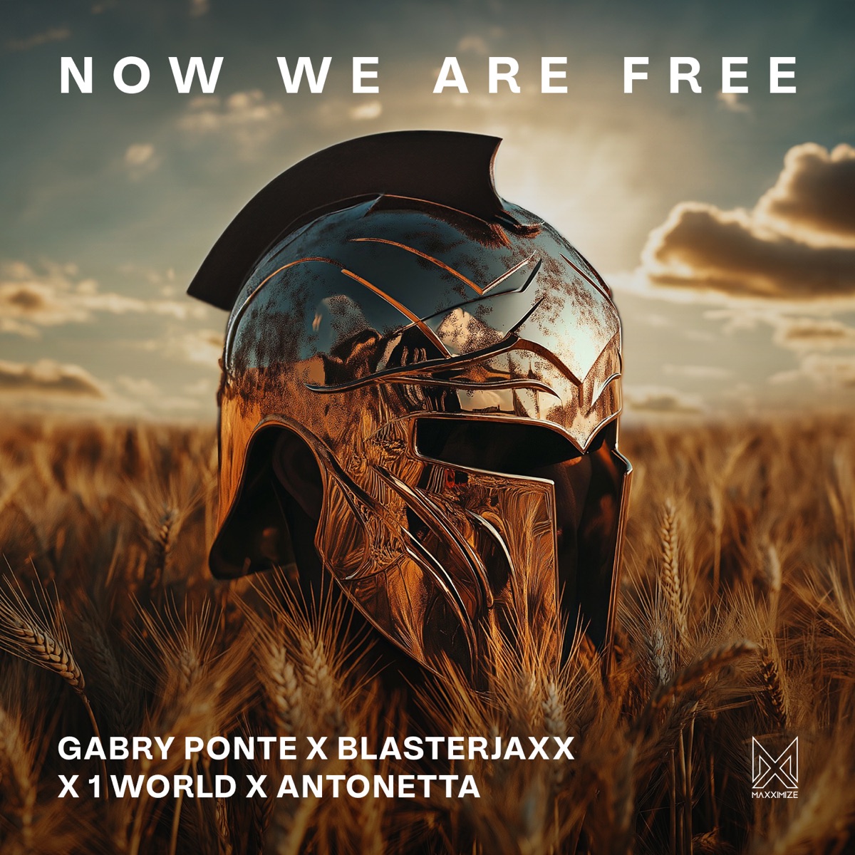 Now We Are Free - Single by Gabry Ponte, Blasterjaxx, 1 World & AntoNetta album cover