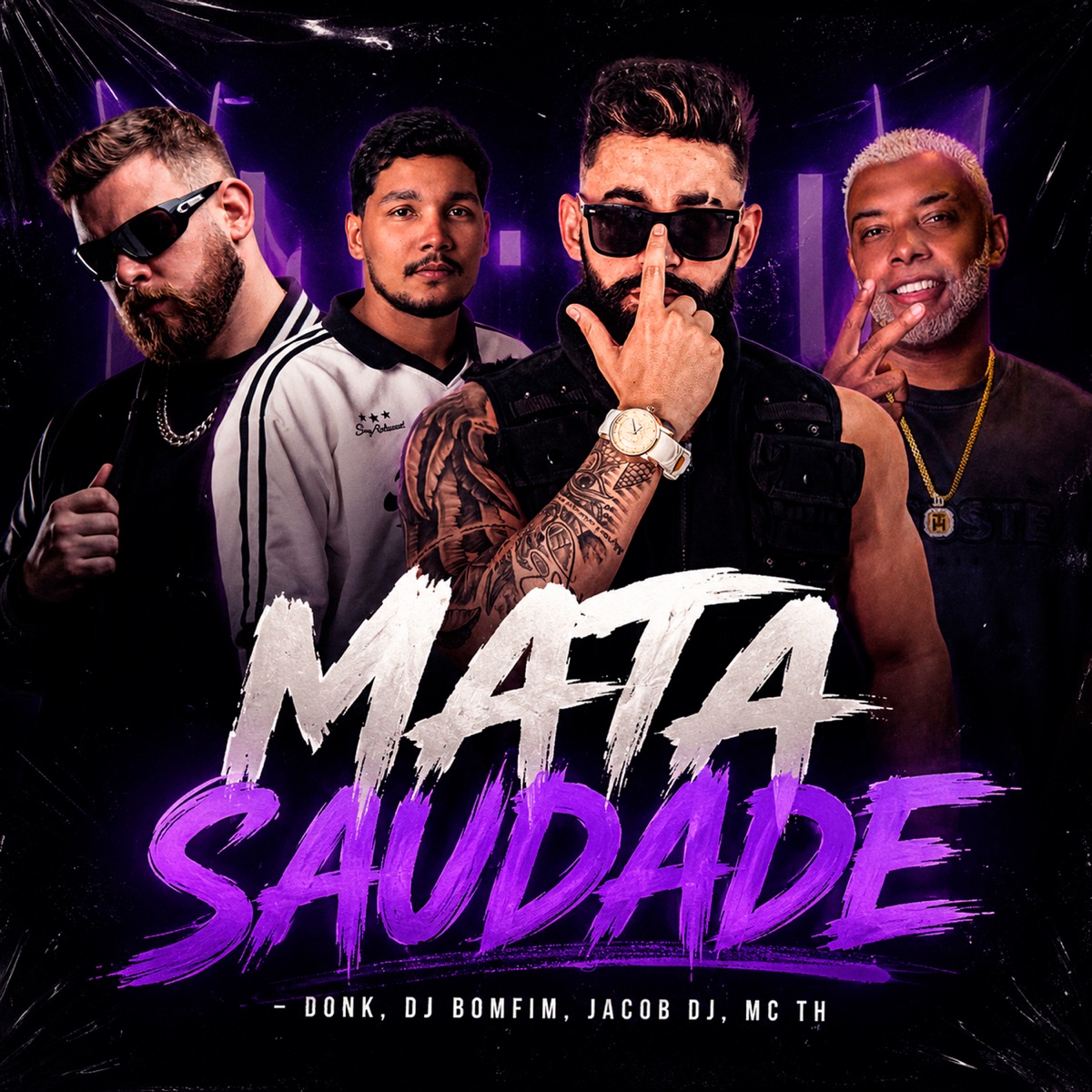 Mata Saudade (feat. Mc Th) - Single by DJ Bomfim & JACOB DJ album cover