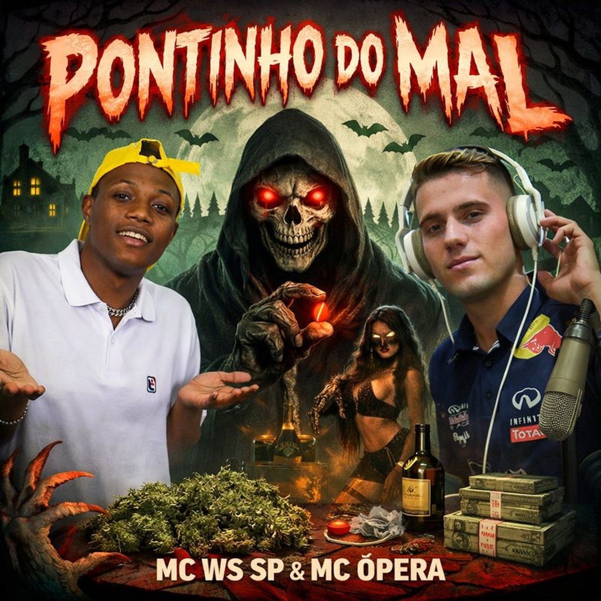 PONTINHO DO MAL - Single by MC WS SP, MC ÓPERA & NEGU7NNOBEAT album cover