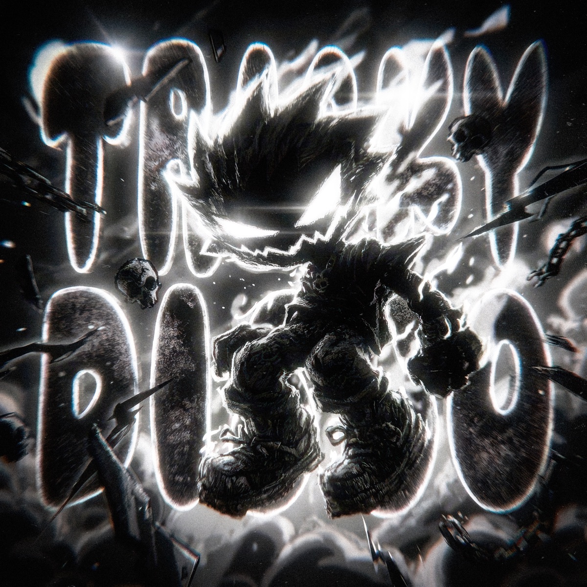 Tricky Disco Hardtekk - EP by kamikadzzy & Pupi album cover