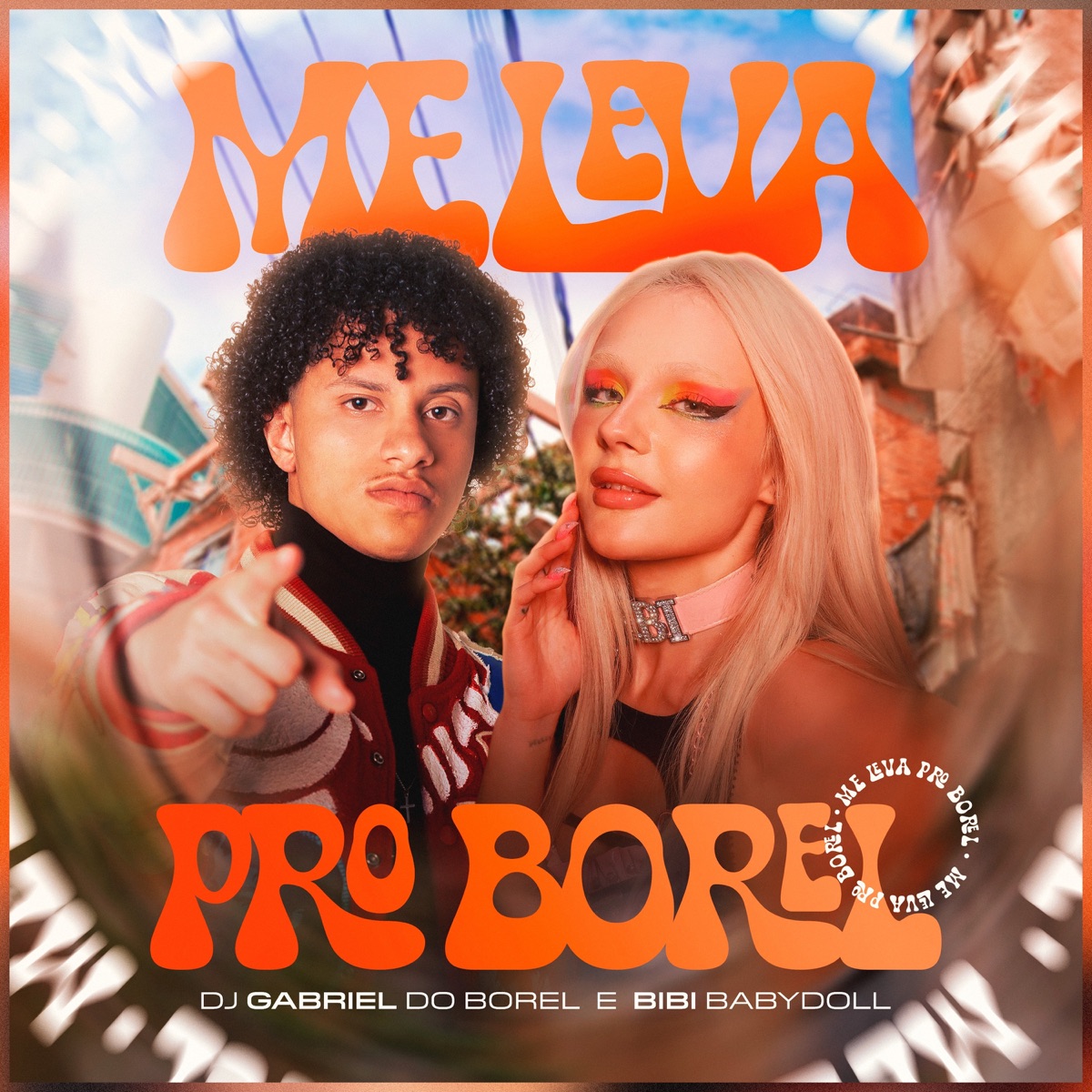 Me leva pro Borel - Single by Dj Gabriel do Borel & Bibi Babydoll album cover