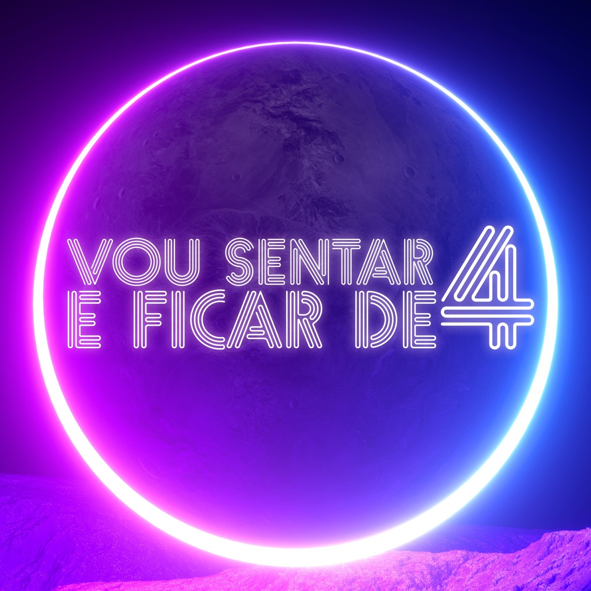 VOU SENTAR E FICAR DE 4 - Single by DJAY VMC, DJ Martins 011, MC LUANINHA & Mc Gw album cover