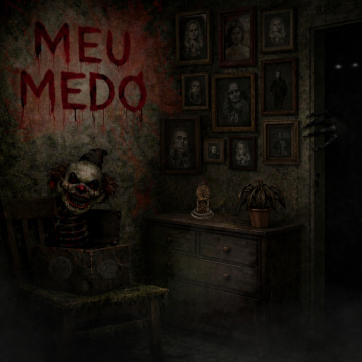 MEU MEDO (feat. MC Frau) - Single by LCH Oficial album cover