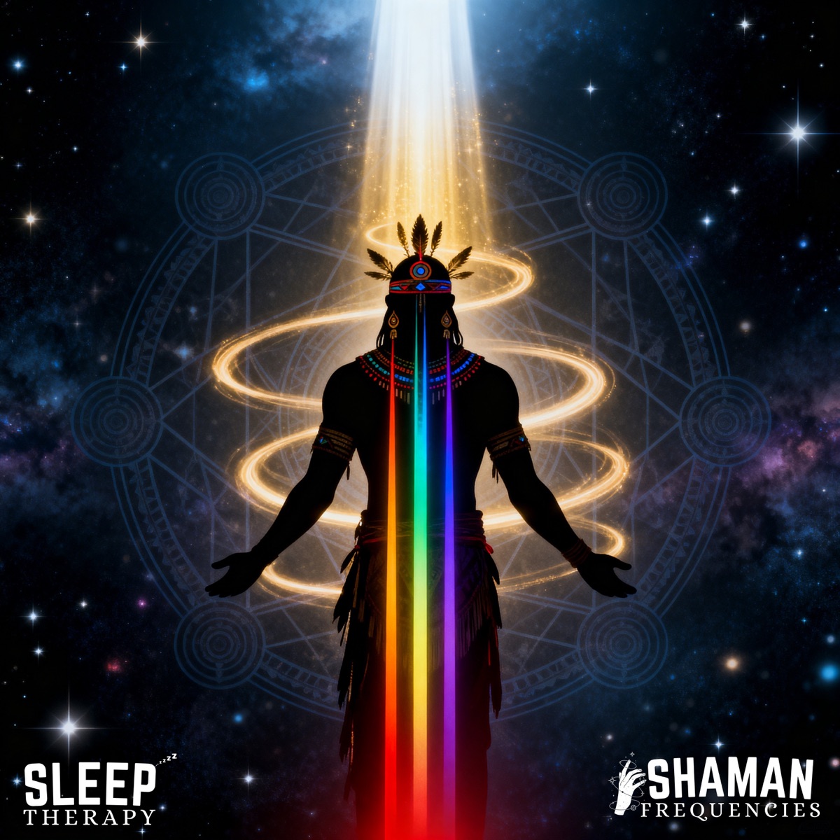 888 Hz Wealth Frequency – Attract Money While You Sleep - EP by SleepTherapy & Shaman Frequencies album cover artwork