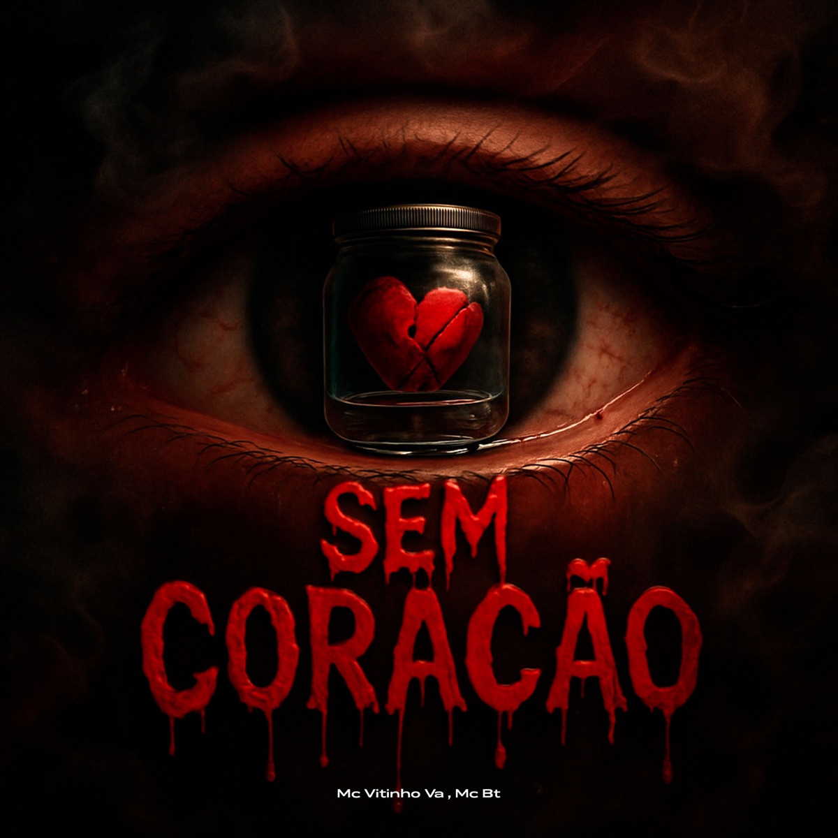 Sem Coração - Single by Mc Vitinho V.A, Mc Bt & O'DRE album cover