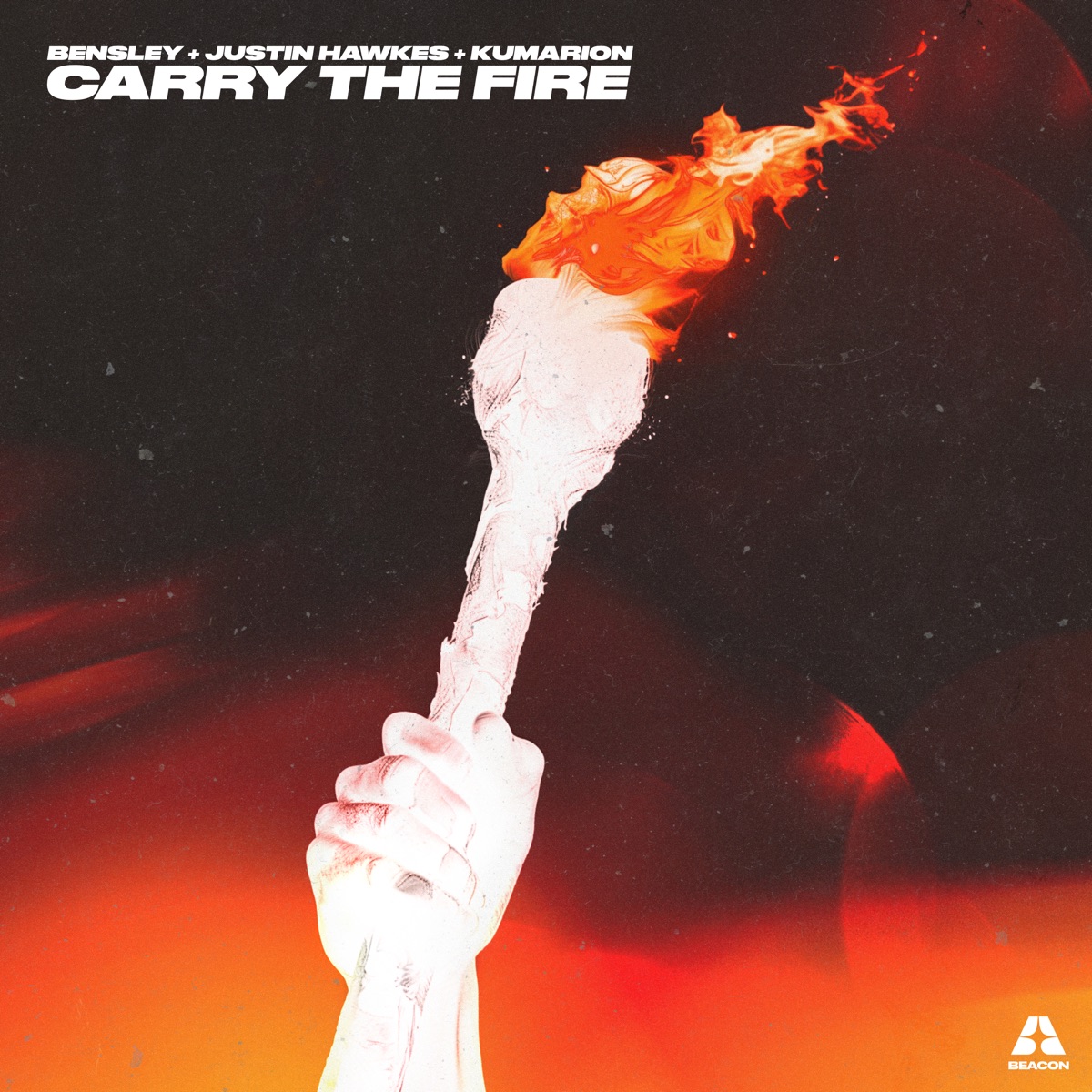Carry the Fire - EP by Bensley, Justin Hawkes & Kumarion album cover