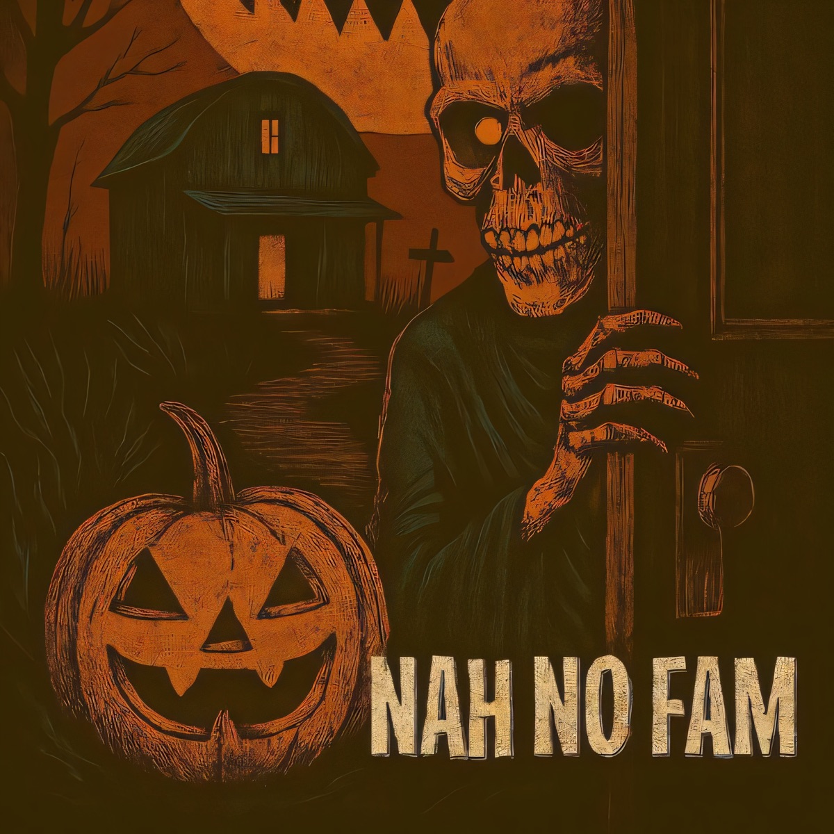 Nah No Fam - Single by Dannyskitzo album cover