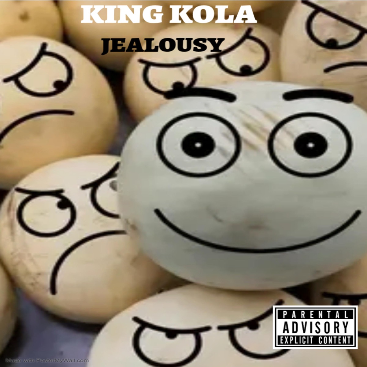 JEALOUSY - Single by KING KOLA album cover