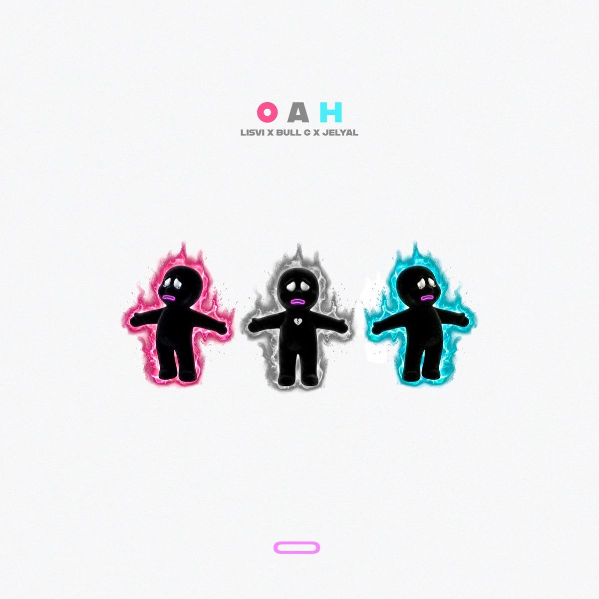 oah - Single by CeroUno, LisVi, Jelyal & Bull G album cover