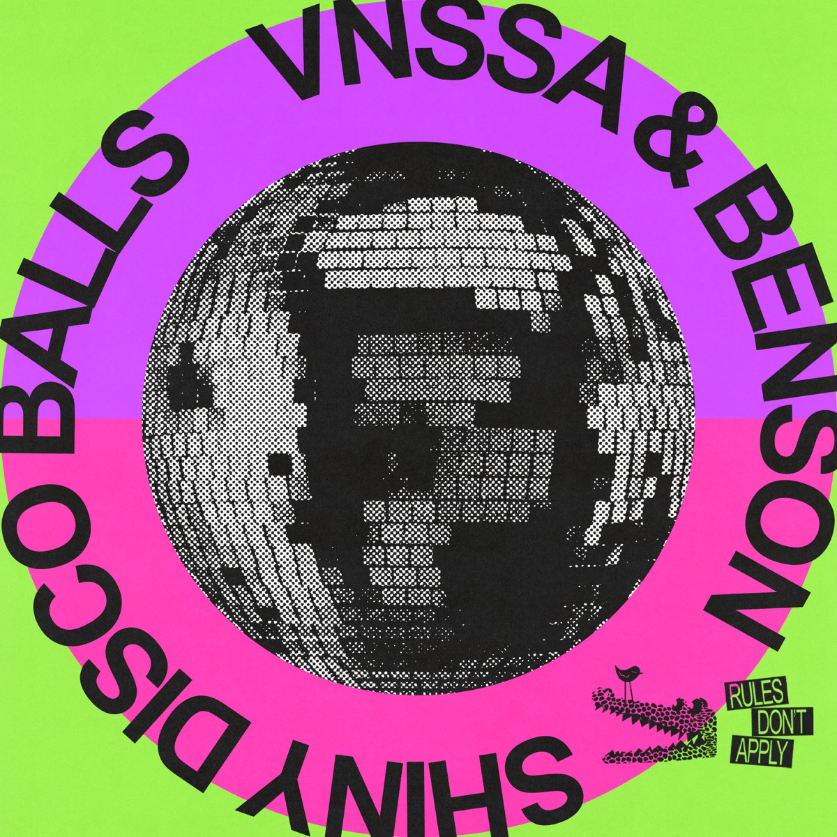 Shiny Disco Balls - Single by VNSSA & Benson album cover