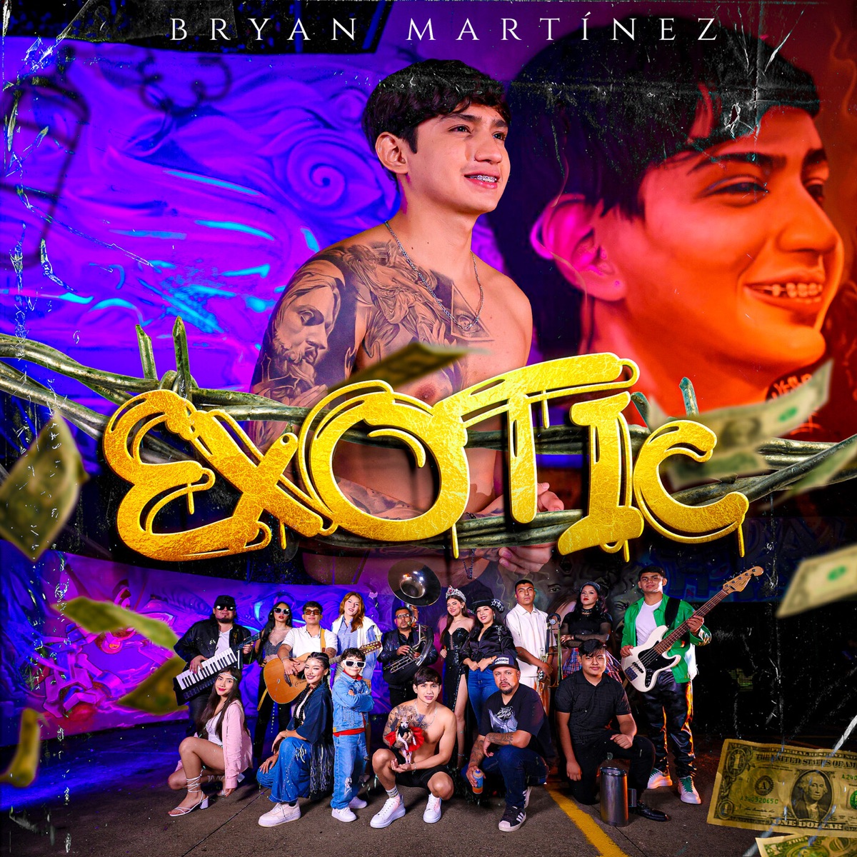 EXOTIC - Single by Bryan Martínez album cover