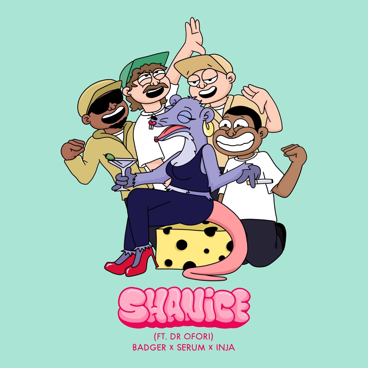 Shanice (feat. Dr Ofori) - Single by Badger, Big Shaq, Serum & Inja album cover