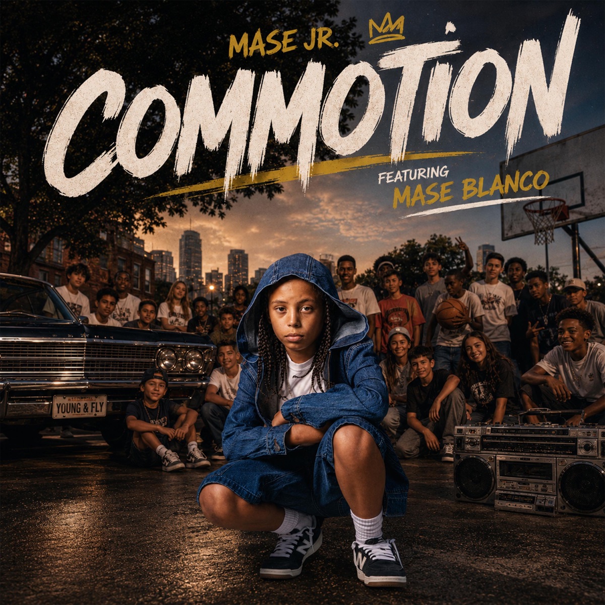 Commotion (feat. Mase Blanco) - Single by Mase Jr album cover