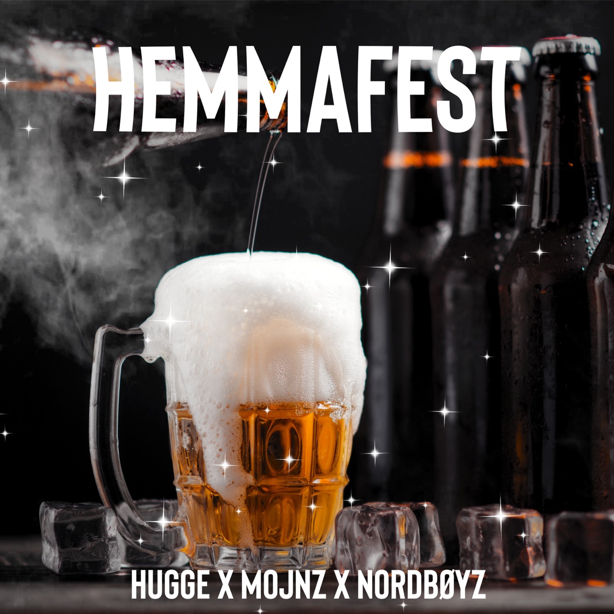 Hemmafest - Single by Hugge, Nordboyz & Mojnz album cover