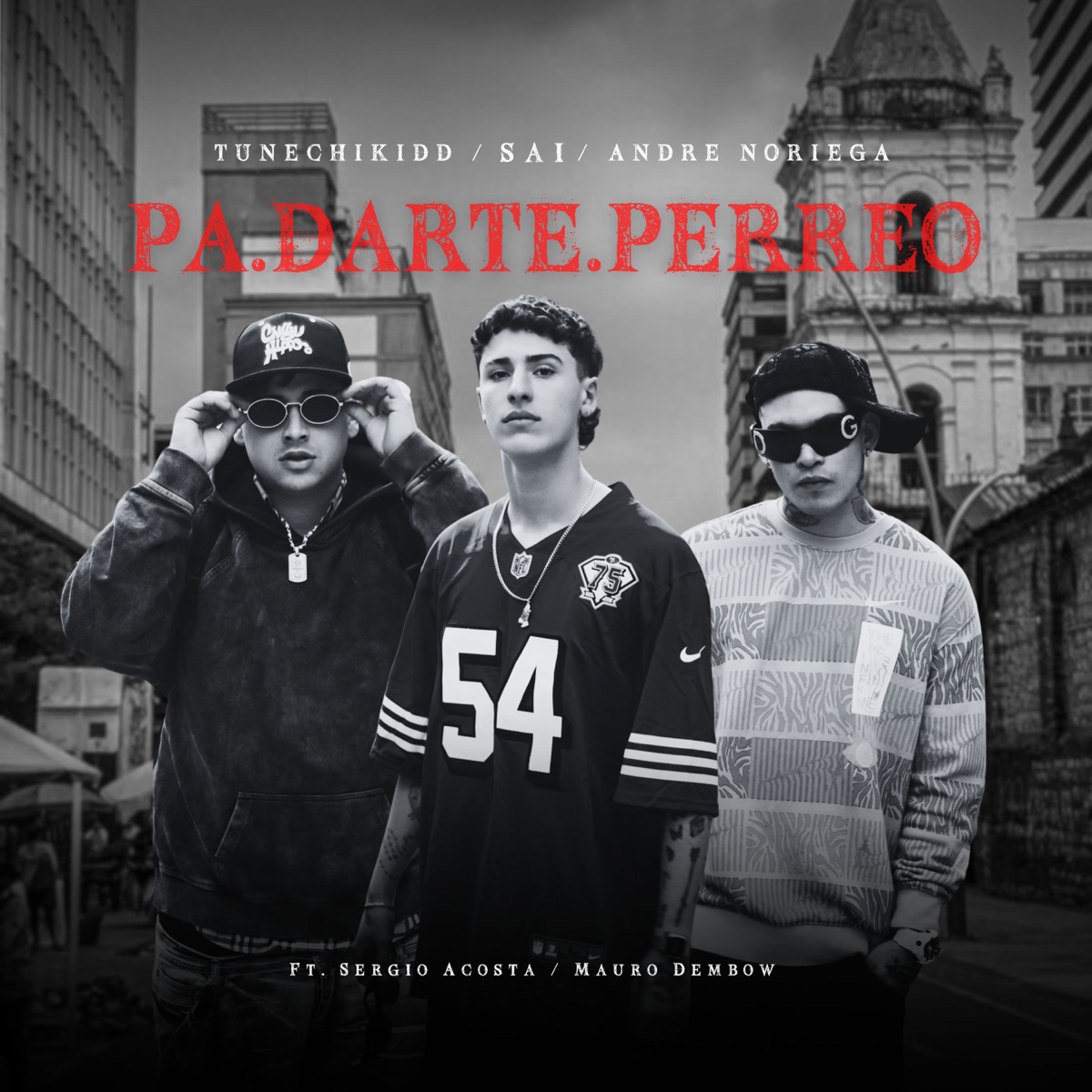 PDP (Pa' Darte Perreo) [feat. Sergio Acosta, Mauro Dembow] - Single by SAI, Tunechikidd & Andre Noriega album cover