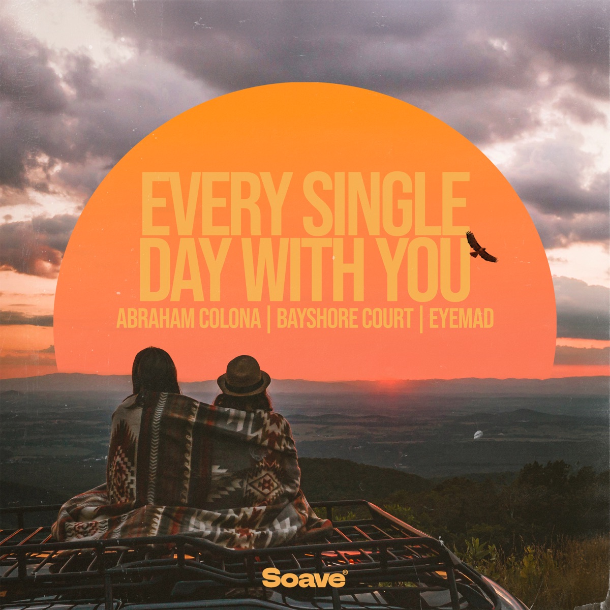 Every Single Day With You - Single by Abraham Colona, Bayshore Court & EyeMad album cover