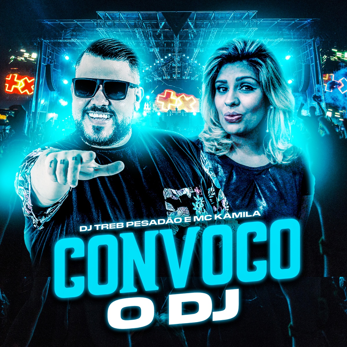 Convoco o Dj - Single by Dj Treb Pesadão & MC KAMILA album cover