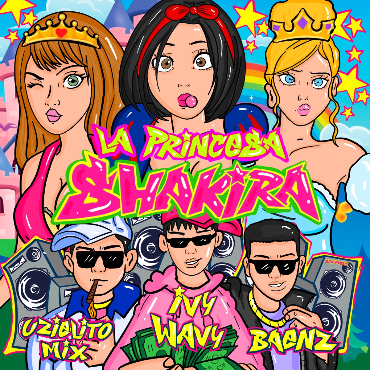 La Princesa Shakira - Single by ivy wavy, Uzielito Mix & Baenz album cover