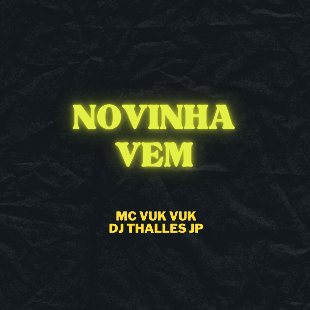 Novinha vem (feat. Mc Vuk Vuk) - Single by DJ Thalles JP album cover