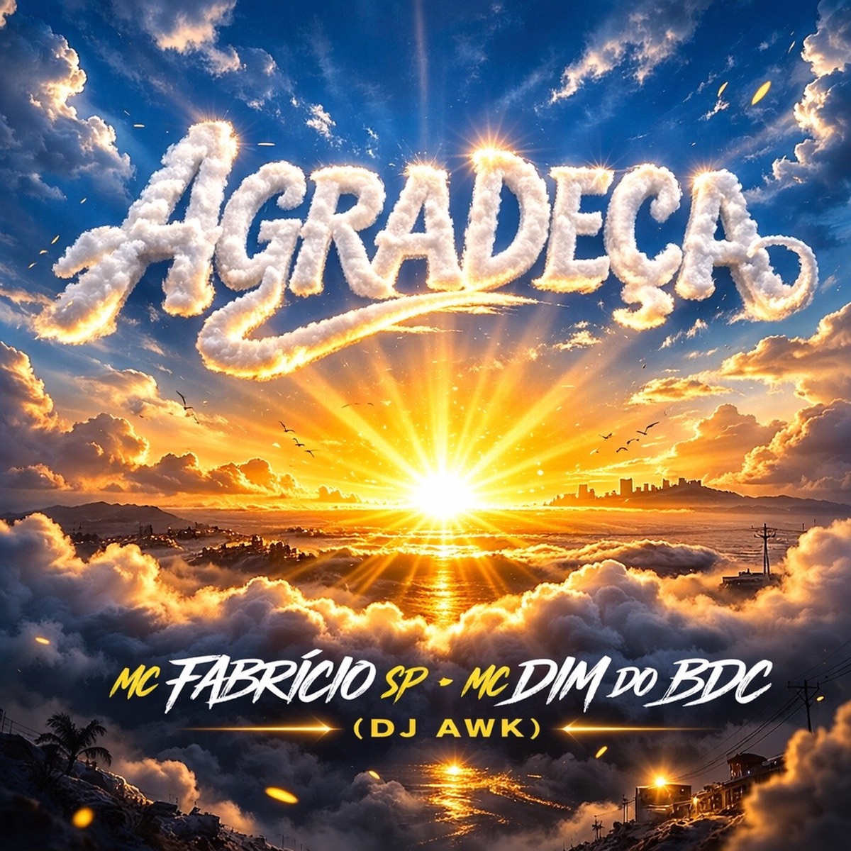 AGRADEÇA - Single by MC Fabrício SP, MC Dim do BDC & DJ Awk album cover