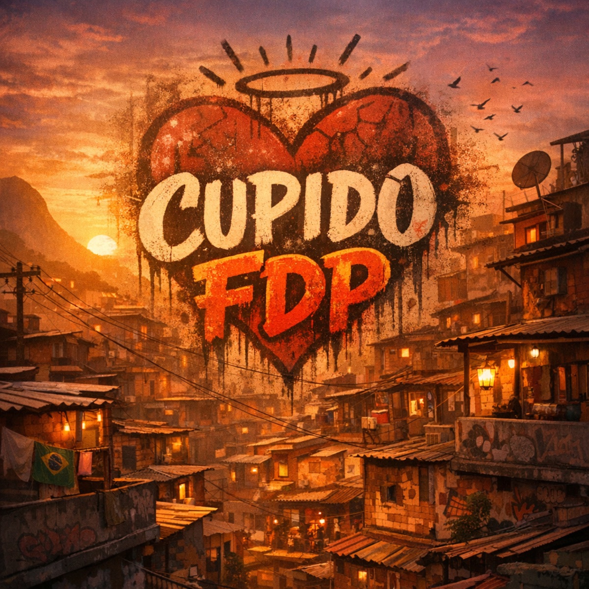 Cupido Fdp - Single by MC CH, MC JUNIN 011, MC RAFA MS & condenobeat album cover
