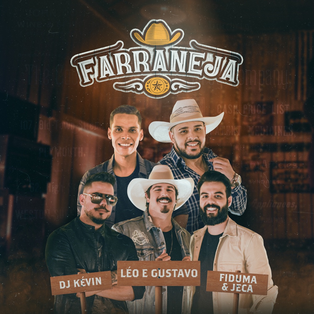 Farraneja (feat. Fiduma & Jeca & Dj Kevin) - Single by Léo e Gustavo album cover