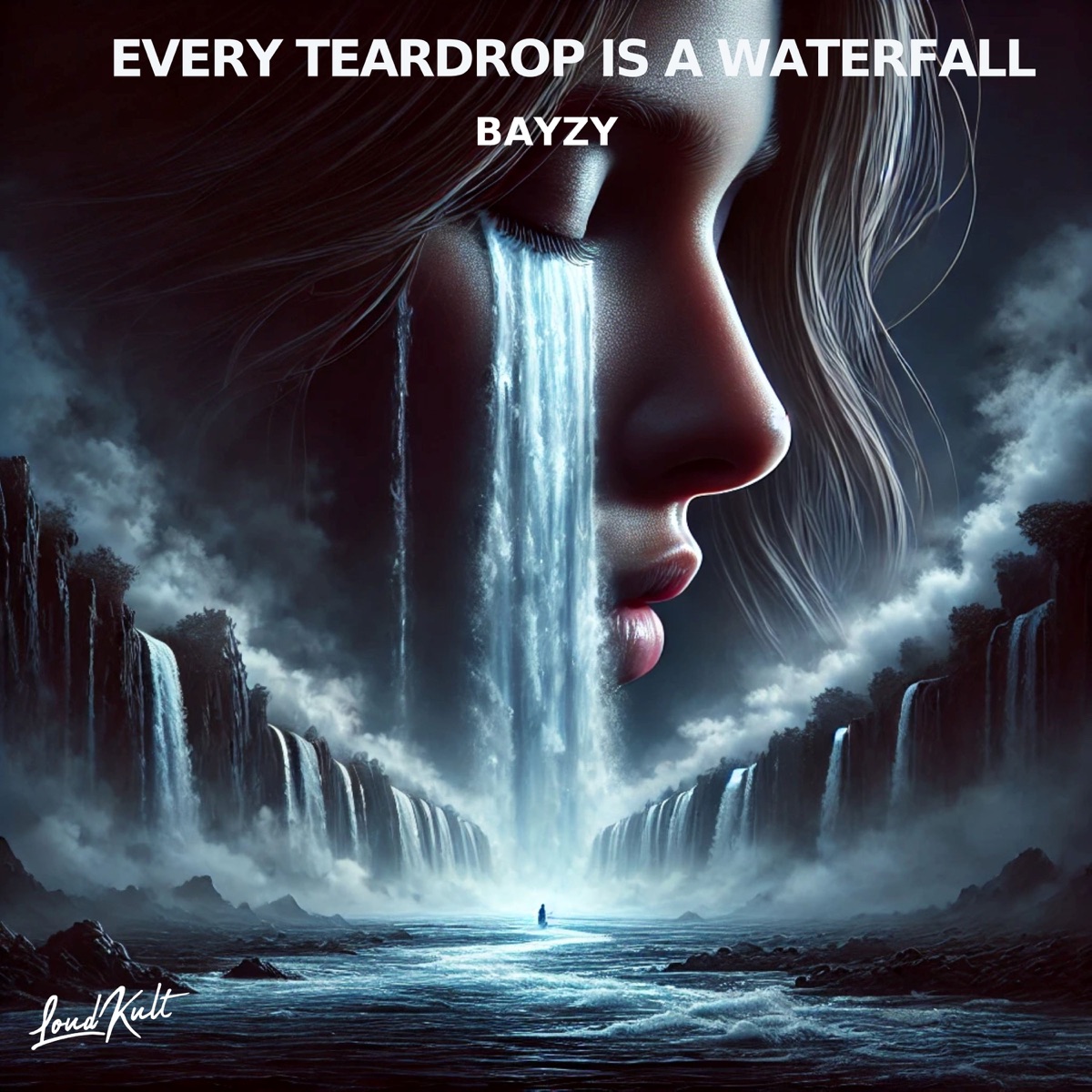 Every Teardrop Is A Waterfall - Single by BAYZY album cover