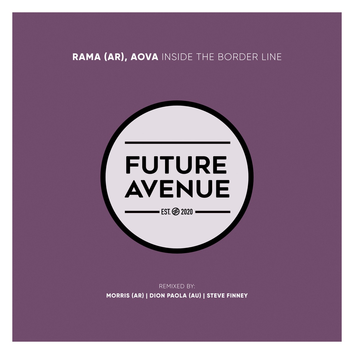 Inside the Border Line by Rama, AØVA & Dion Paola album cover