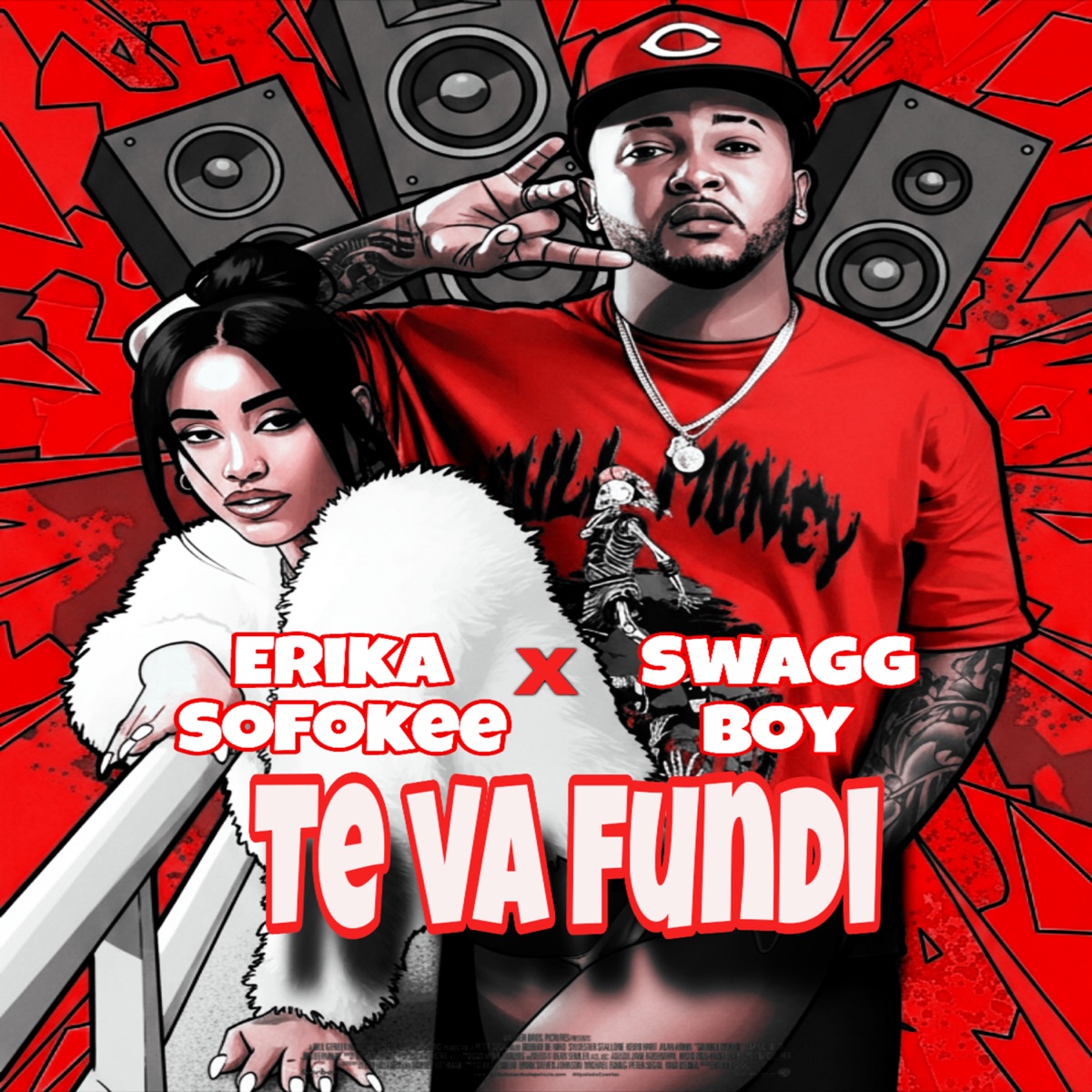 Te va fundi - Single by Erika Sofokee & Swag Boy album cover