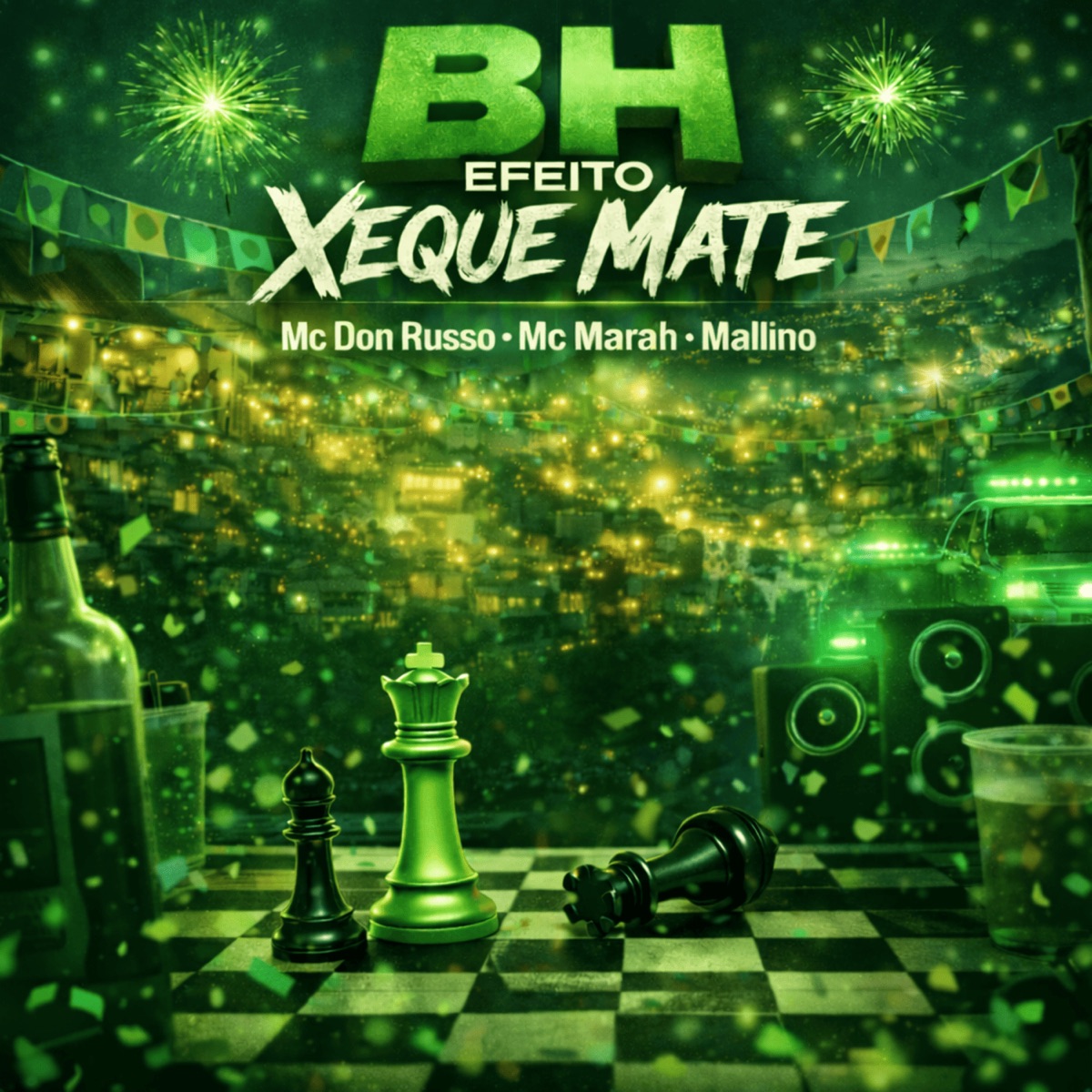 BH Efeito Xeque Mate (feat. Mc Marah & Mallino) - Single by Mc Don Russo album cover