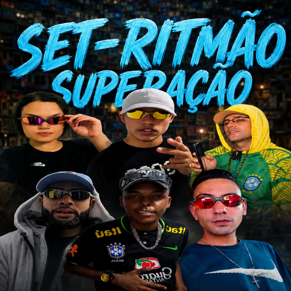 Set Ritmão Superação (feat. Bebê Do Passinho) - Single by MC 7Letras, E o dallas, MC Vitão da vm, MC Samuka zl, Mc Deivide SL & Amanda album cover