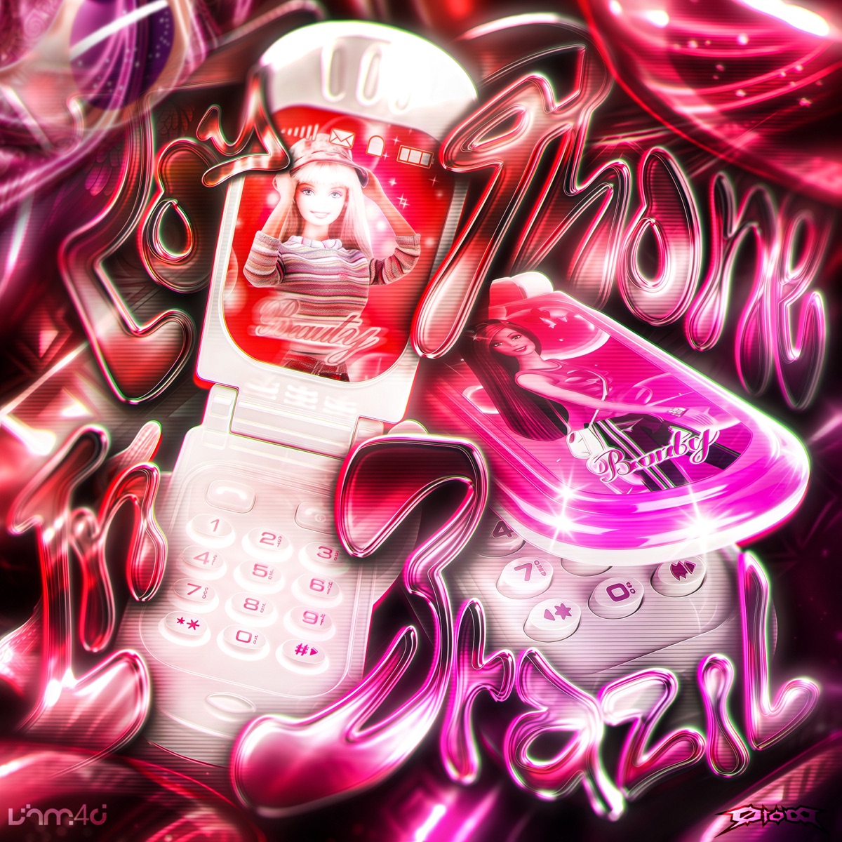 TOY PHONE IN BRAZIL - EP by VHM4D album cover