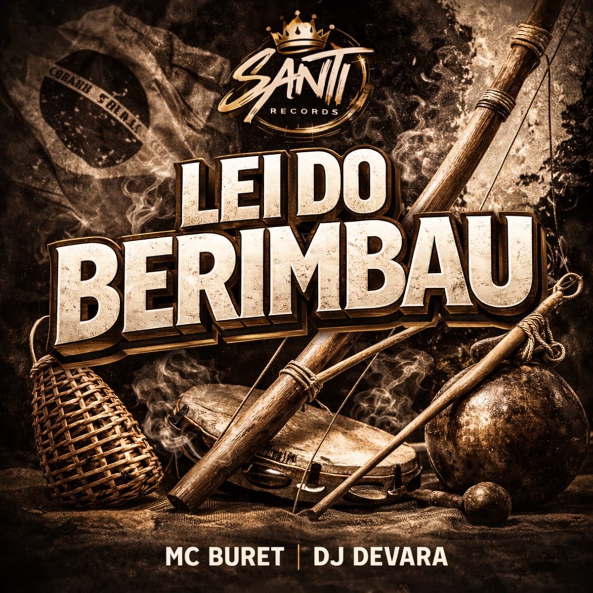 Lei do Berimbau - Single by DJ DEVARA & Mc Buret album cover