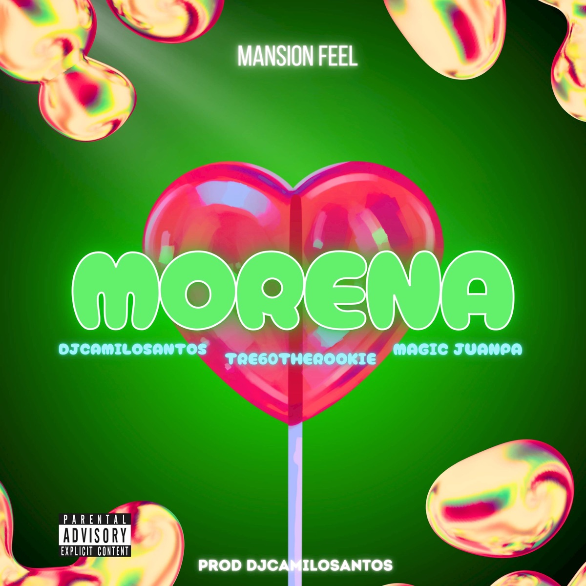 Morena - Single by Dj Camilo Santos, Tre60 "The Rookie" & Magic Juanpa album cover