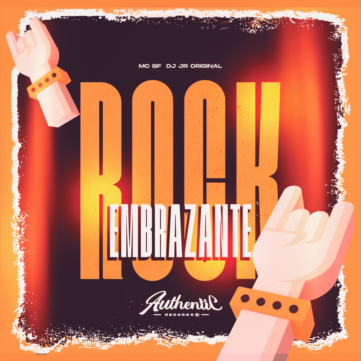 Rock Embrazante - Single by DJ JR ORIGINAL & Mc BF album cover