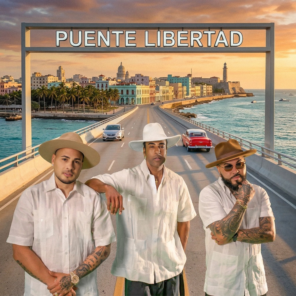 Puente Libertad - Single by Jacob Forever, El Chacal, Yotuel & Ernesto Losa album cover