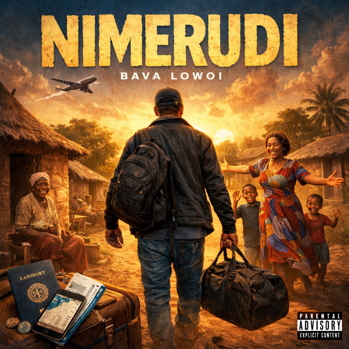 NIMERUDI - Single by Bava Lowoi & YMK Nation album cover