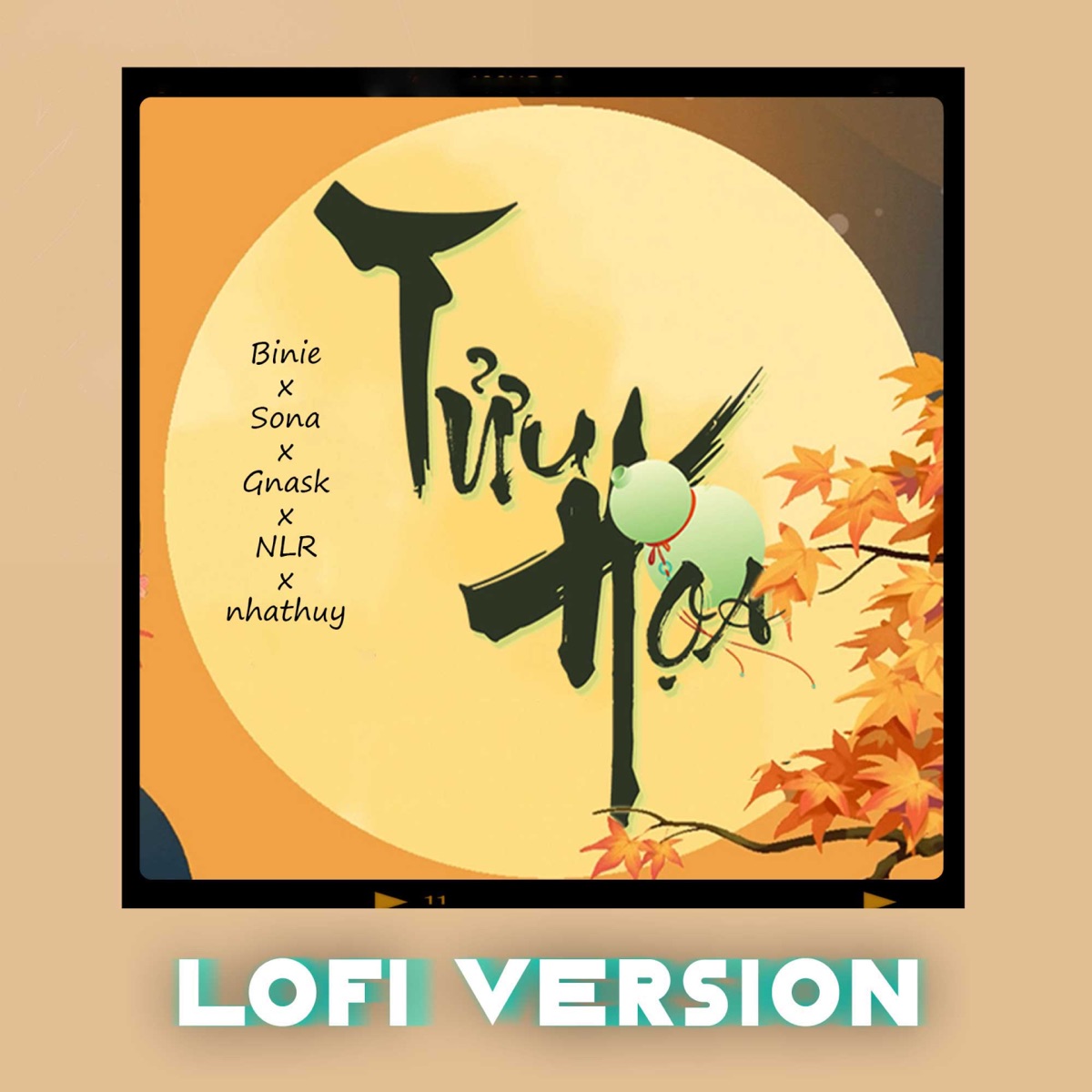 Tửu Họa (Lofi Version) - Single by Binie, Sona, Gnask & NLR album cover