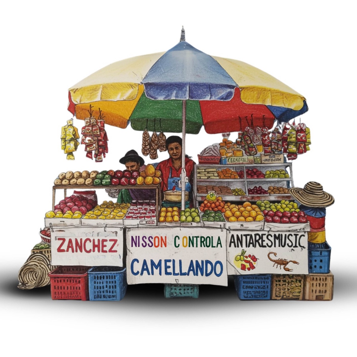 Camellando - Single by Zanchez album cover