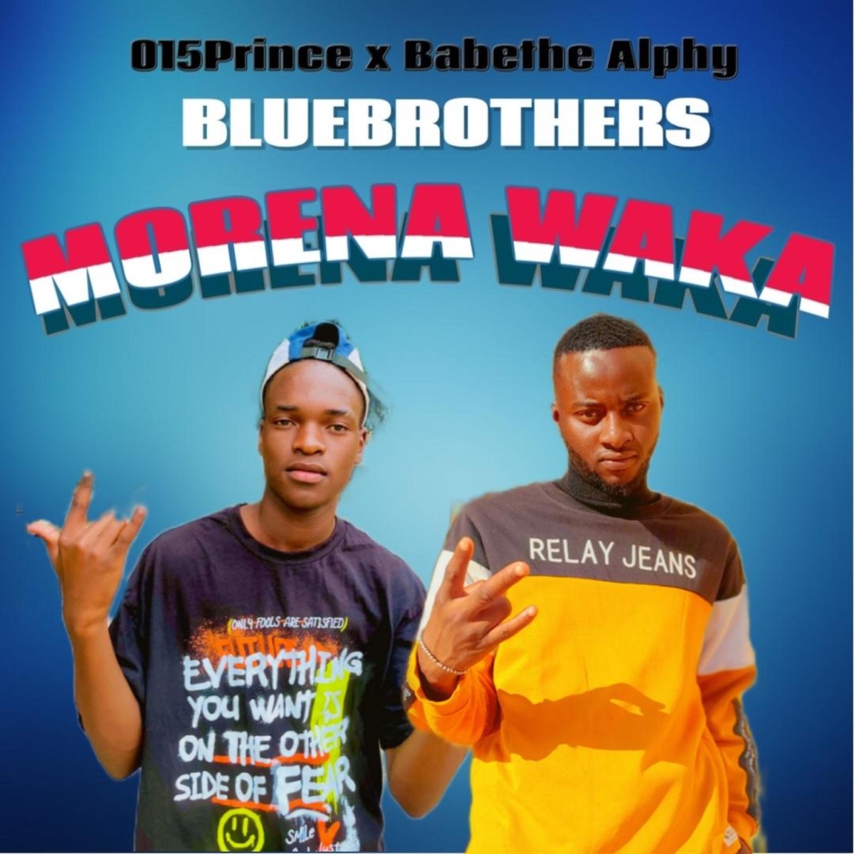 Morena Waka (feat. BLUEBROTHERS, 015PRINCE & BABETHE ALPHY) - Single by Flair Classic album cover