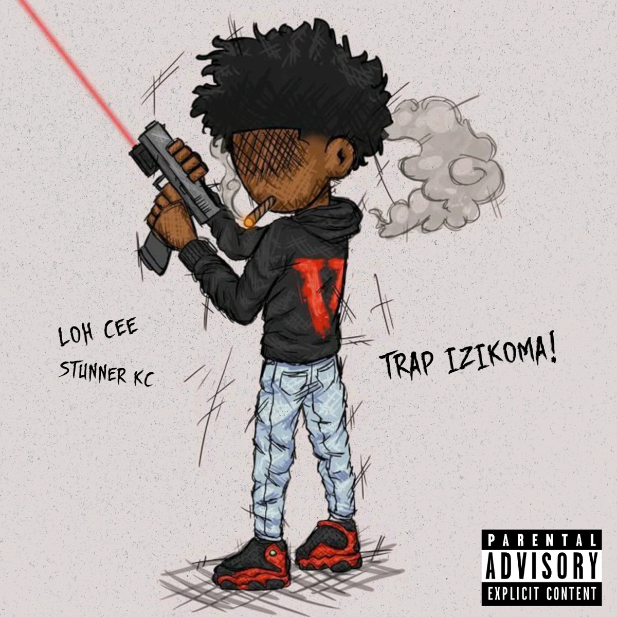 Trap Izikoma - Single by Loh Cee & Stunner KC album cover