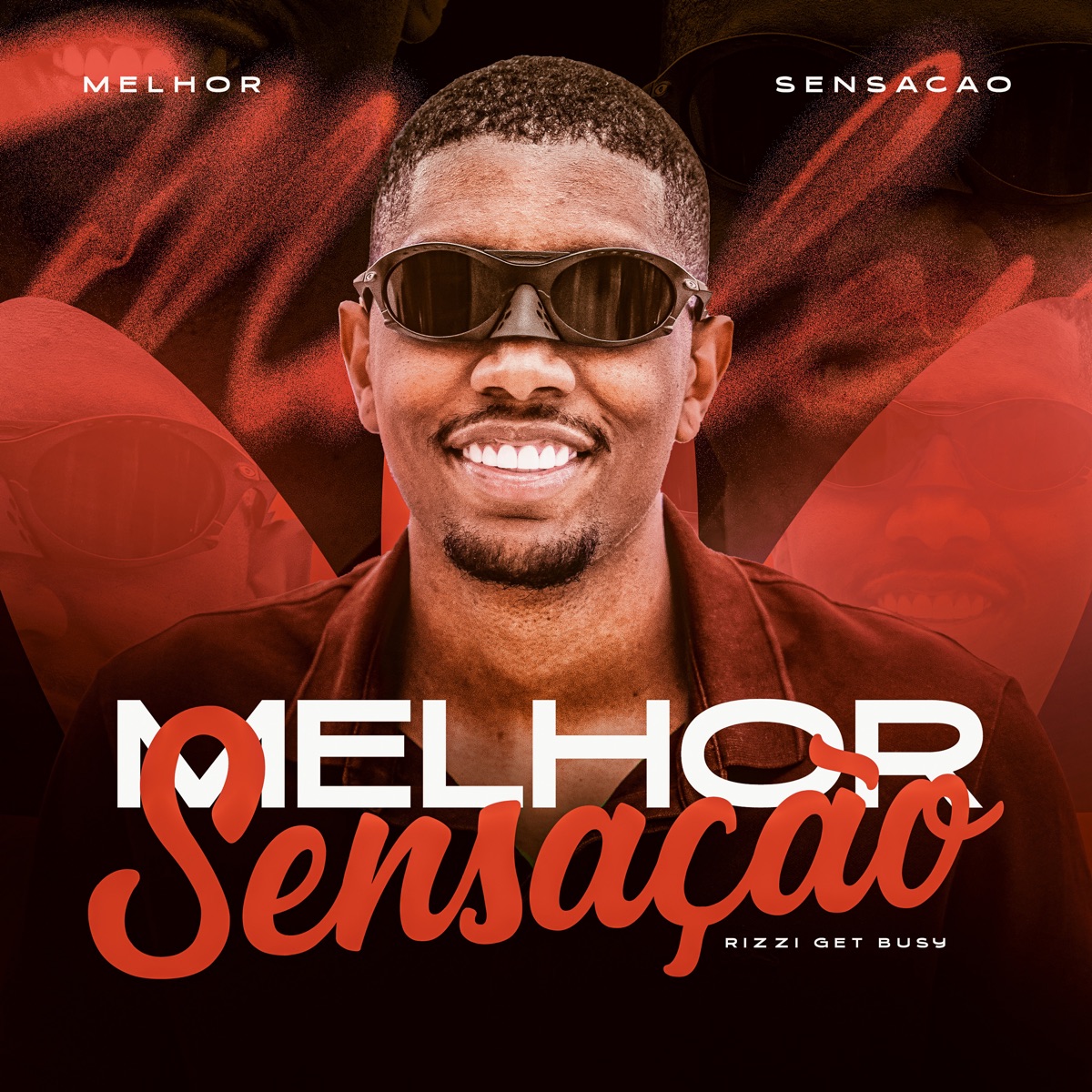 Melhor Sensação (feat. Rizzi Get Busy) - Single by MC Marley album cover
