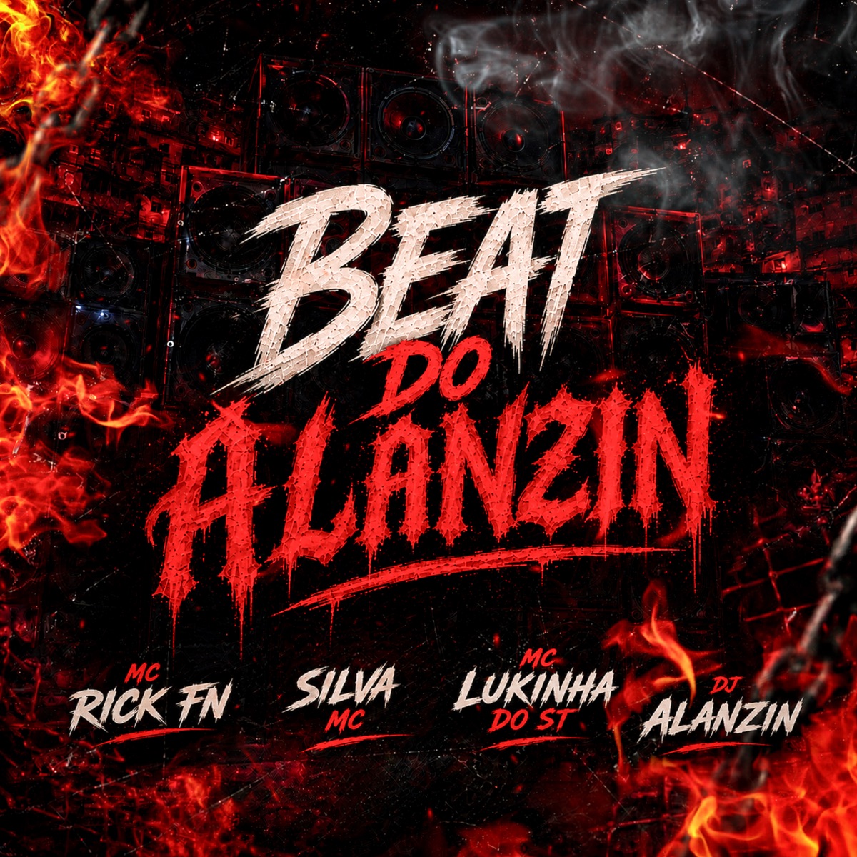 BEAT DO ALANZIN - Single by MC RICK FN, Silva Mc, MC Lukinha do ST & Dj Alanzin album cover