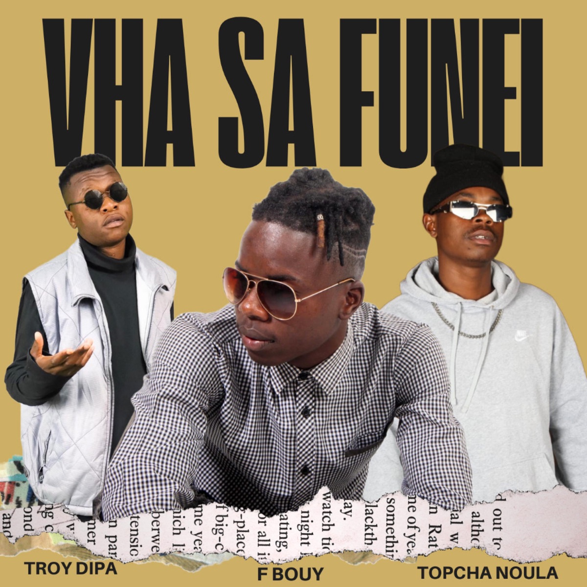 Vha sa funei (feat. Troy dipa & Topcha noula) - Single by F bouy album cover