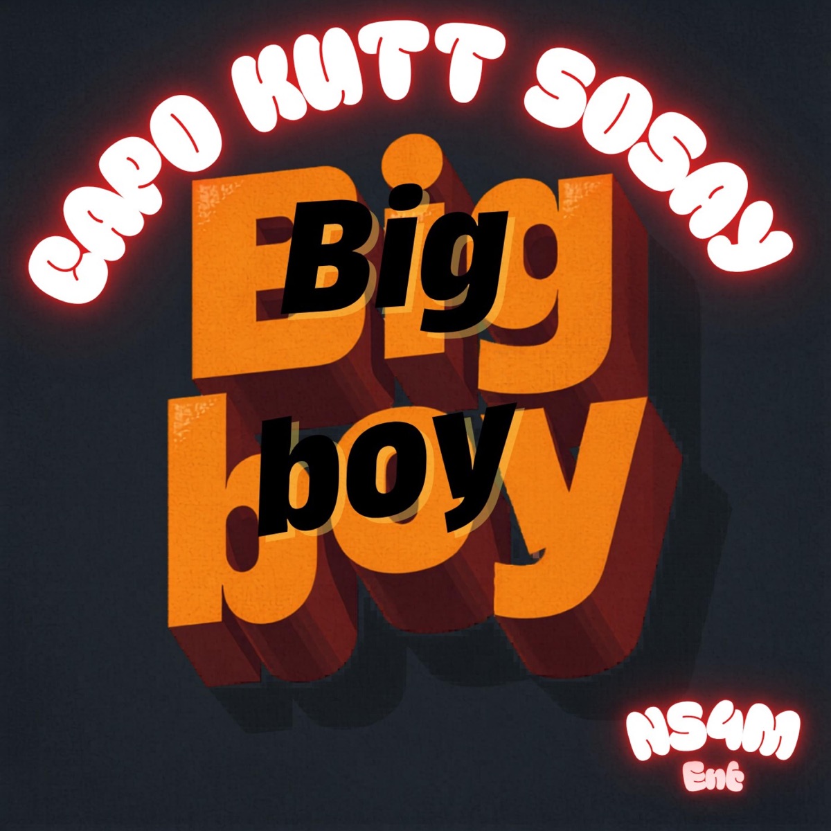 BIG BOY SHIT - Single by CAPO KUTT SOSAY album cover
