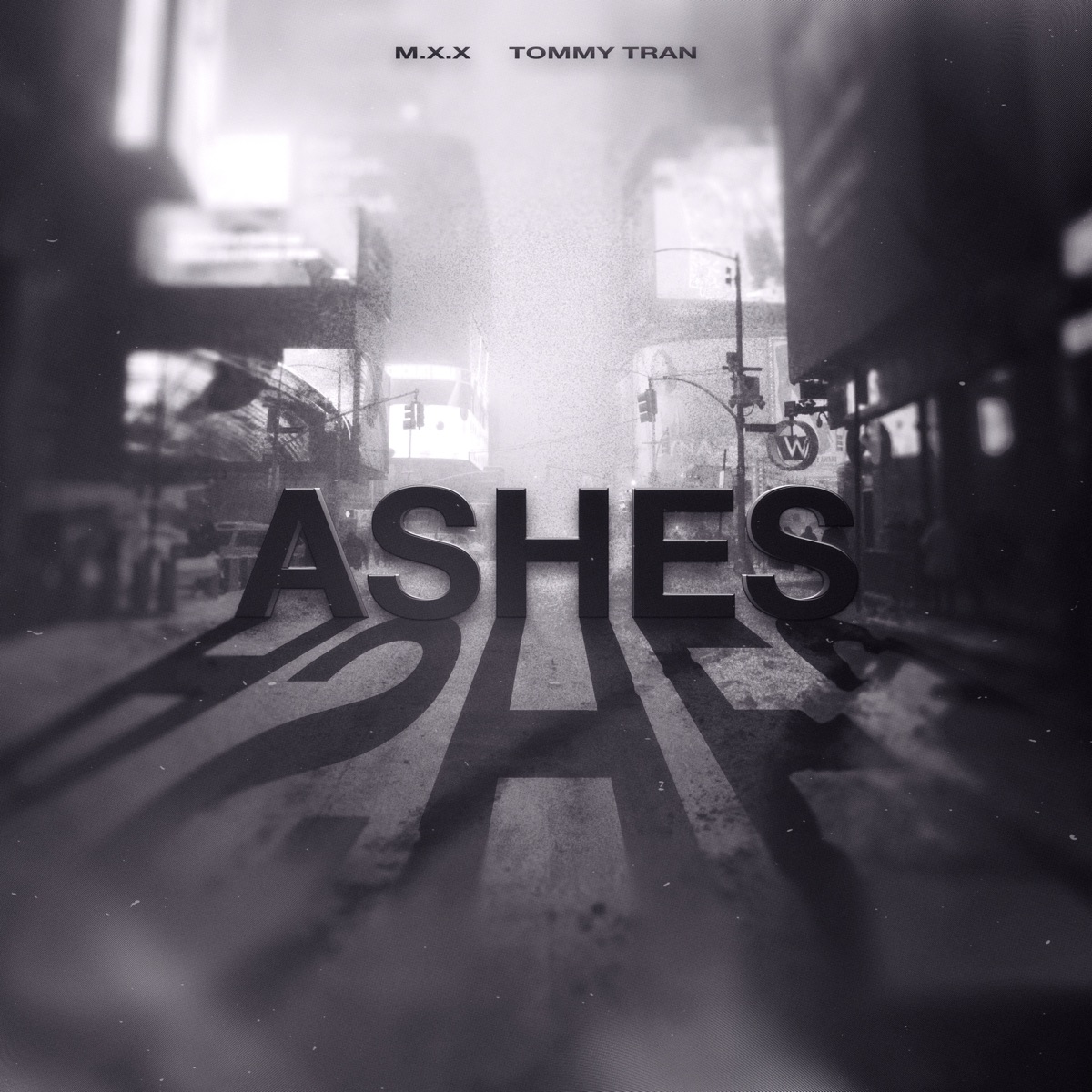 Ashes - Single by MXX & Tommy Tran album cover