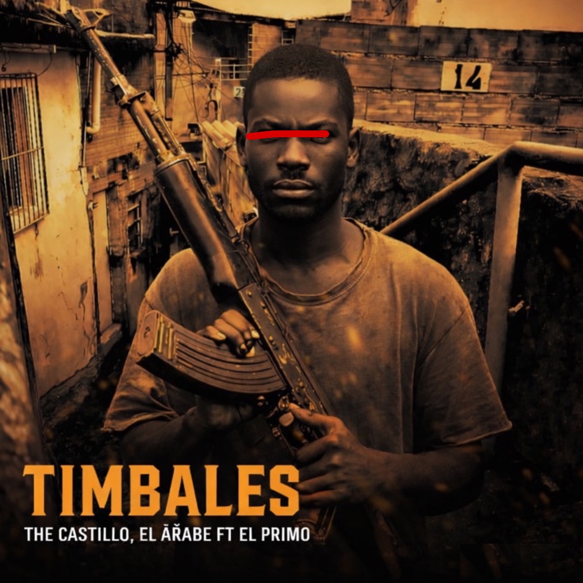 Timbales- Thecastillo ,El Árabe (feat. ElPrimo) - Single by Thecastillo album cover