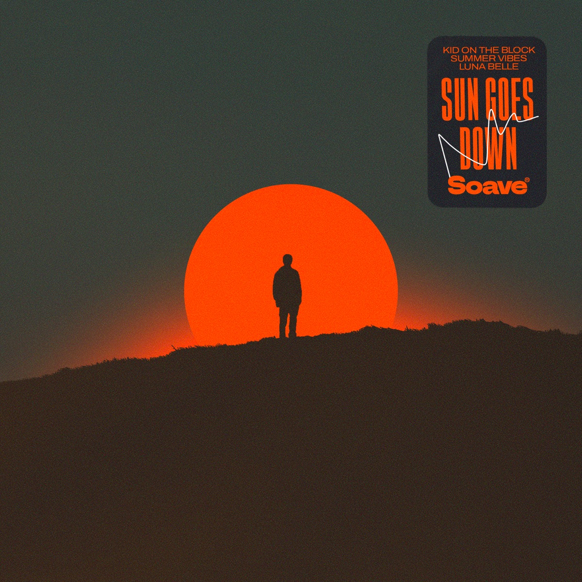 Sun Goes Down - Single by Kid On The Block, Summer Vibes & Luna Belle album cover